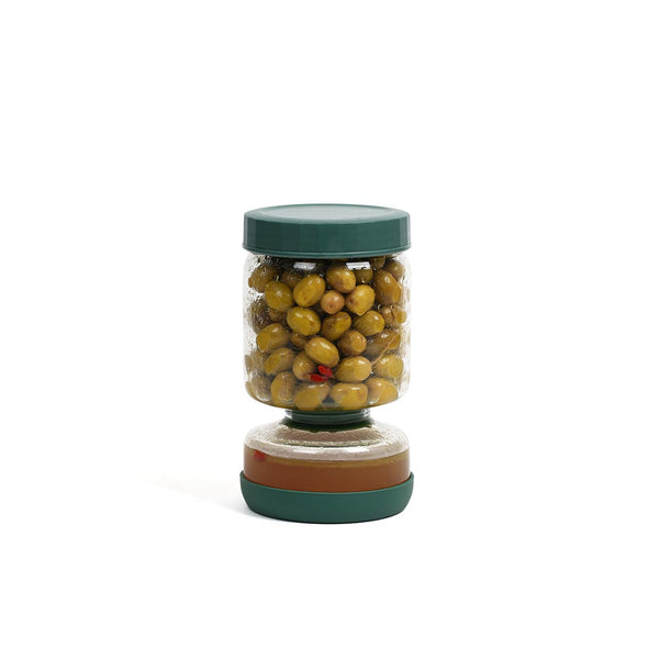 Pickle & Olive Hourglass Jar
