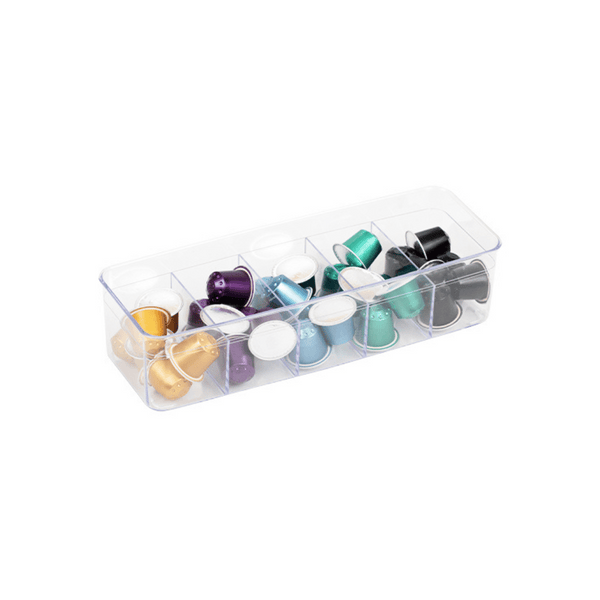 Clear 5-Grid Organizer - Small