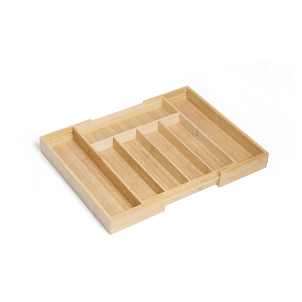 Bamboo Adjustable Drawer Organizer
